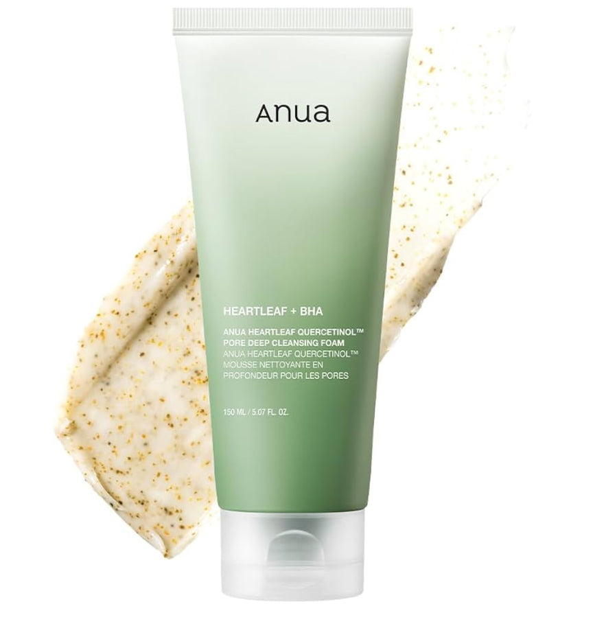 ANUA Heartleaf Quercetinol Pore Deep Cleansing Foam