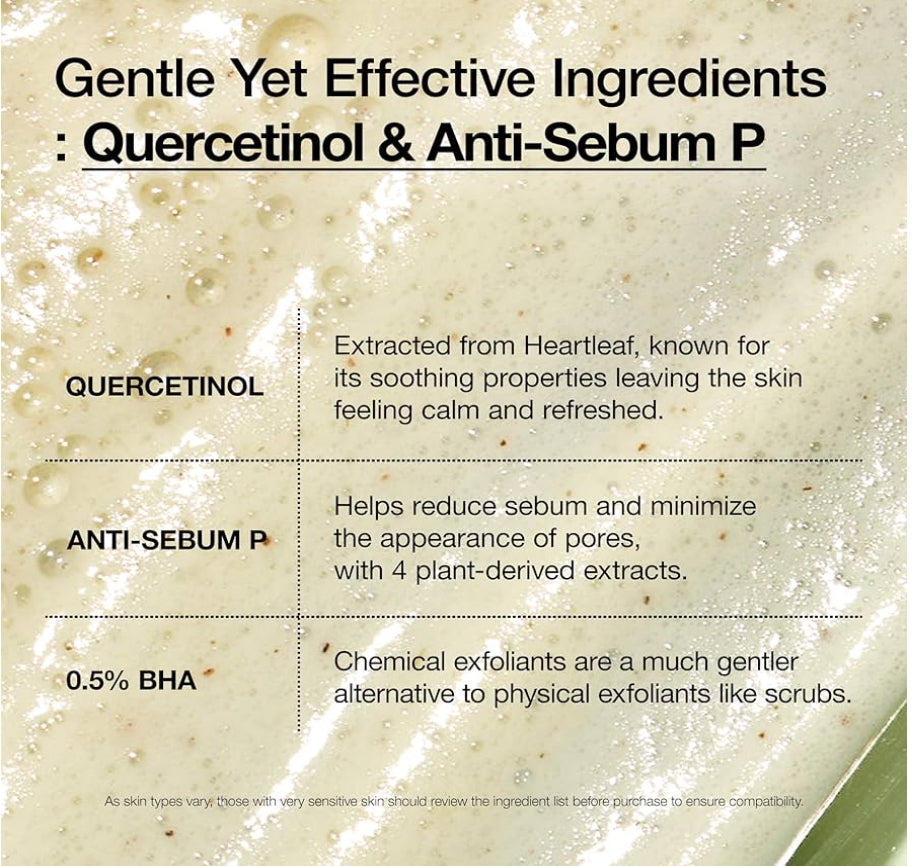 ANUA Heartleaf Quercetinol Pore Deep Cleansing Foam