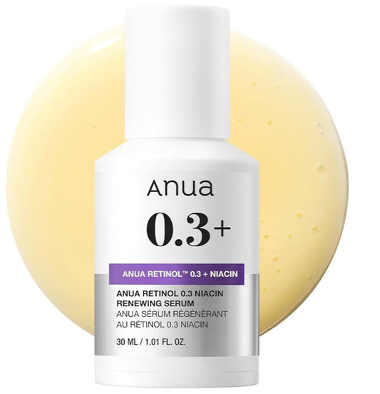 Anua Retinol Serum for Anti-Aging,0.11% Retinol, 5% Niacinamide, 20+Soothing Ingredients