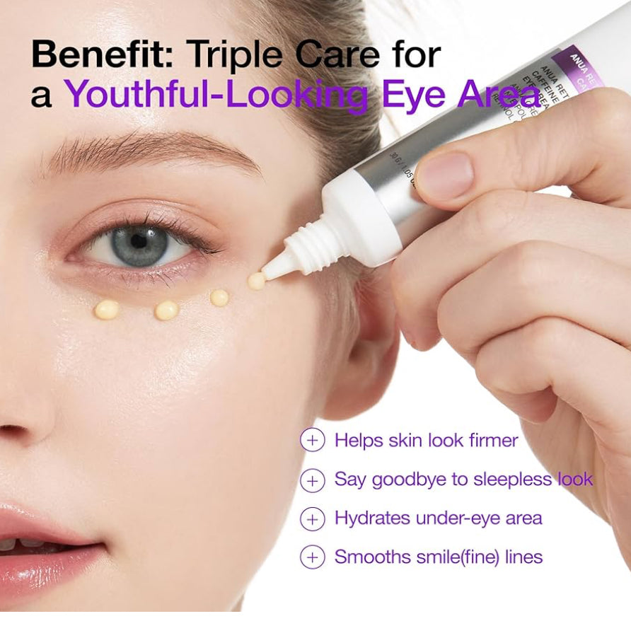 Anua Retinol 0.1 Caffeine Revitalizing Eye Cream