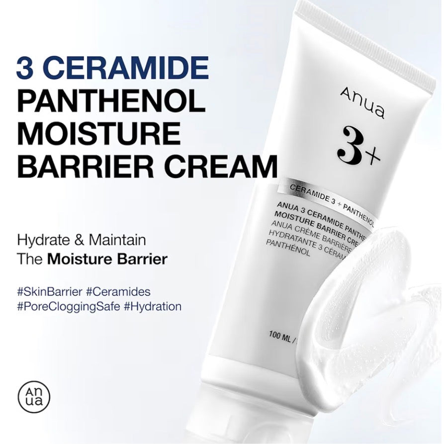 ANUA 3 Ceramide Panthenol Moisture Barrier Cream