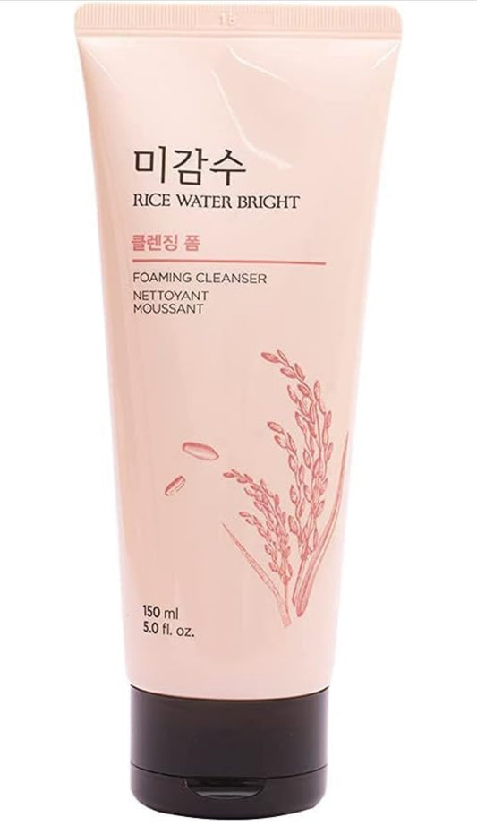 The Face Shop Rice Water Bright Foaming Cleanser